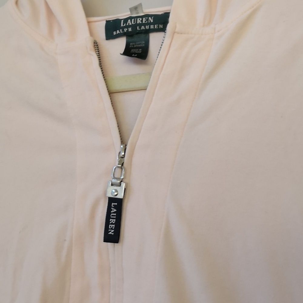 Baby pink ralph lauren hoodie